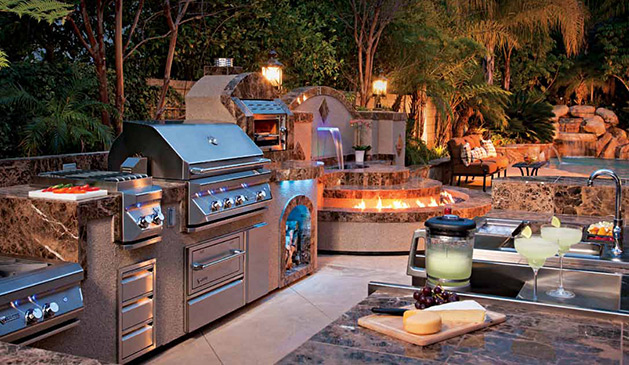 Outdoor Gas Kitchen Appliances